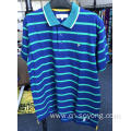 Men's Yarn dyed Jacquard pique polo shirts